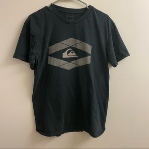 Unisex QuickSilver Black T-Shirt with graphics Size M